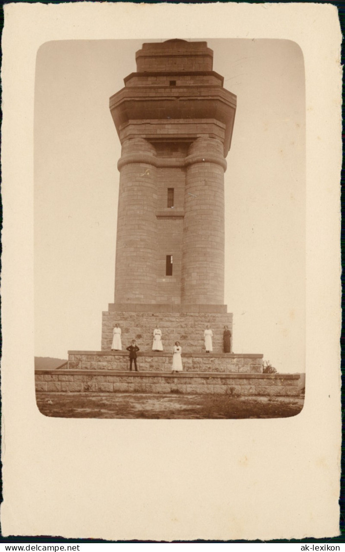Foto Wolfenbüttel Bismarckturm Mann Und Frauen 1917 Privatfoto Foto - Wolfenbuettel
