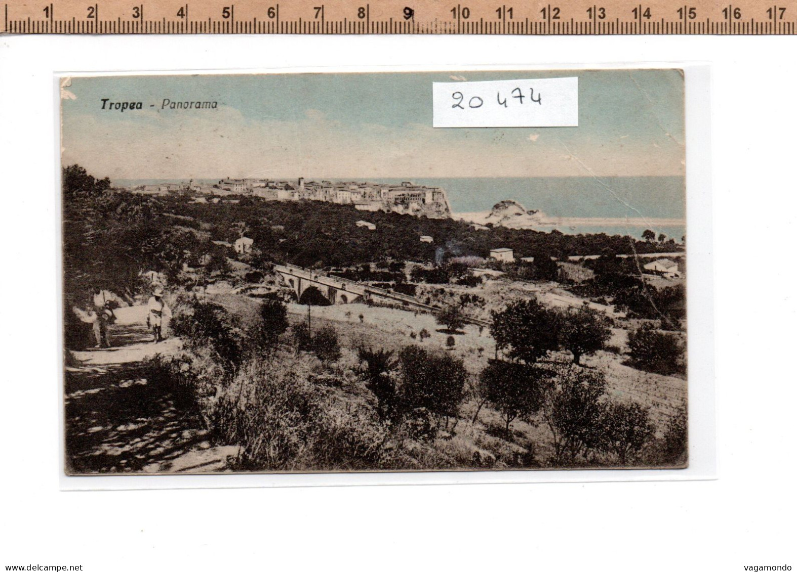 20474 TROPEA PANORAMA  1935 - Vibo Valentia