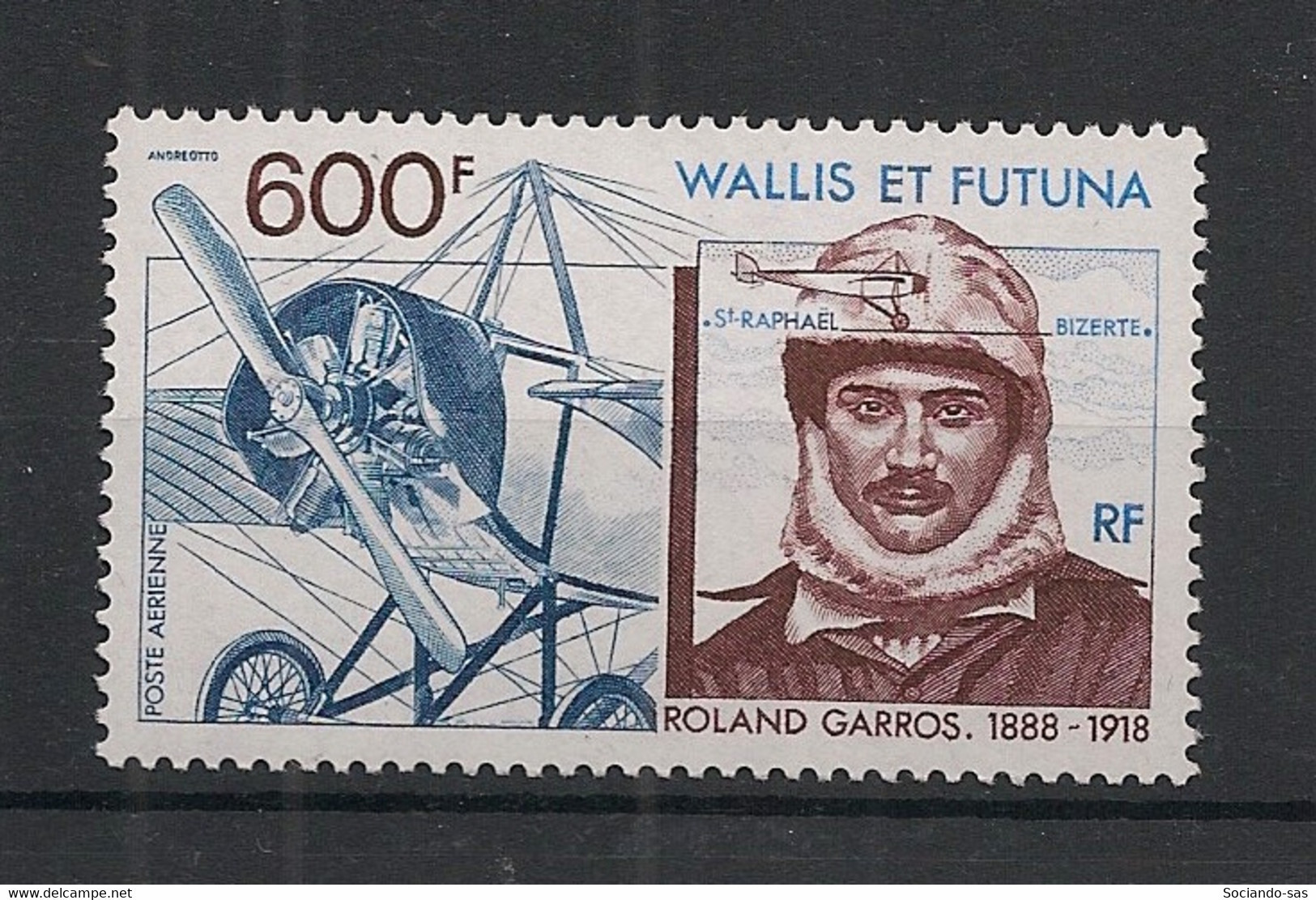 WALLIS ET FUTUNA - 1987 - PA N°YT. 160 - Roland Garros - Neuf Luxe ** / MNH / Postfrisch - Nuovi