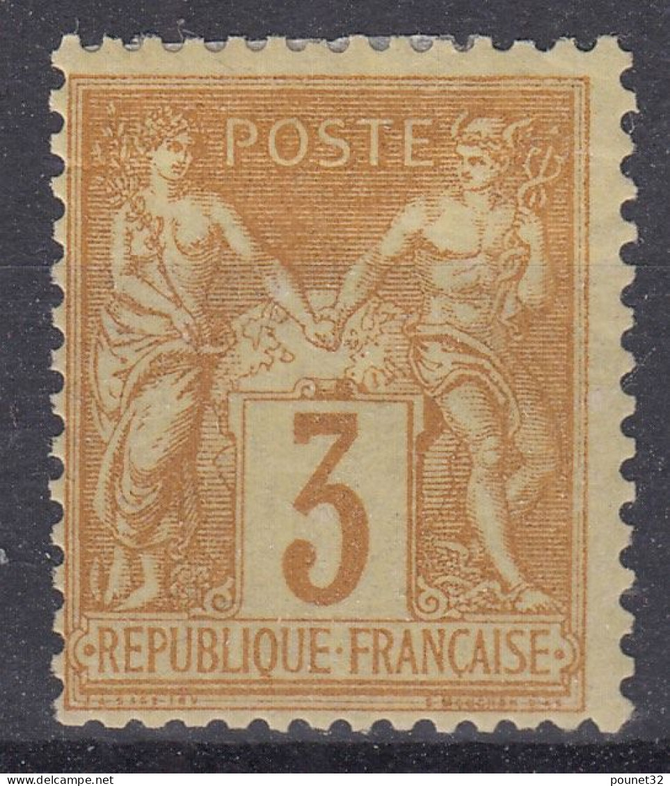 TIMBRE FRANCE SAGE 3c N° 86 NEUF * GOMME AVEC CHARNIERE - COTE 330 € - A VOIR - 1876-1898 Sage (Type II)