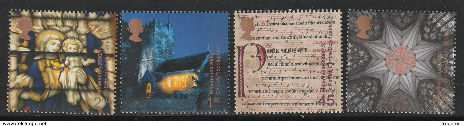 GRANDE BRETAGNE - N°2207/10 ** (2000) Nouveau Millénaire (XI) - Unused Stamps