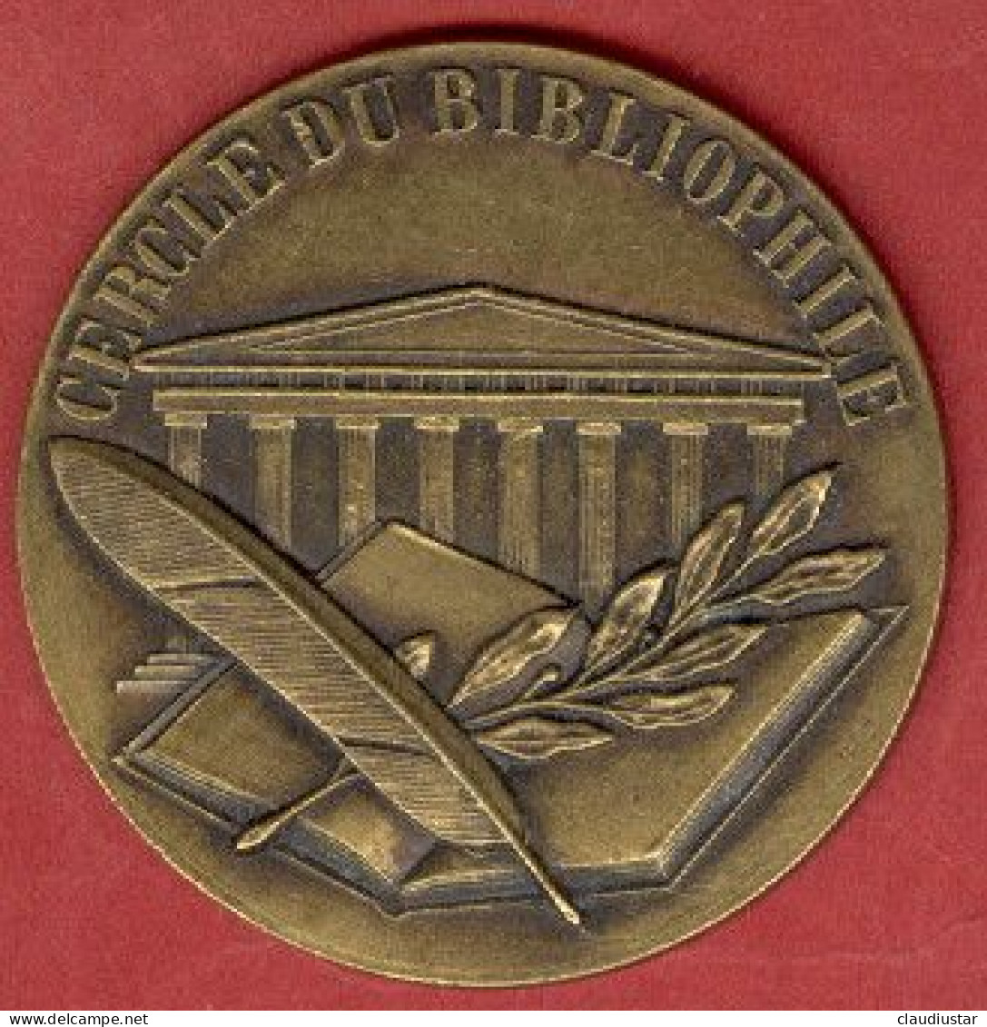 ** MEDAILLE  CERCLE  Du  BIBLIOPHILE ** - Autres & Non Classés