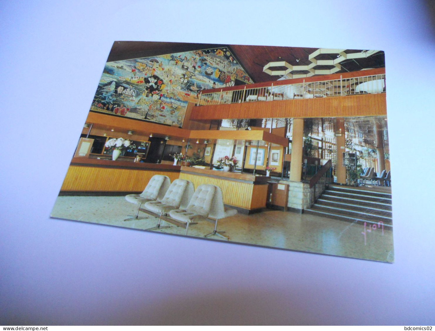 DEP 91 ESSONNE  CARTE COULEUR DOURDAN HALL DE RECEPTION  EDIT YVON //TBE - Dourdan