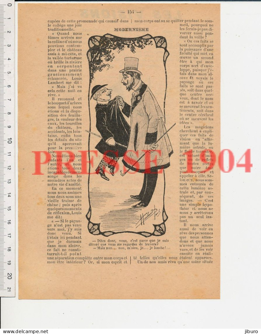 2 Vues1904 Humour Paul Huchard Homme Qui Louche + Tirvert Métier Avoué Justice Quand C'est Avoué C'est à Moitié Pardonné - Sin Clasificación