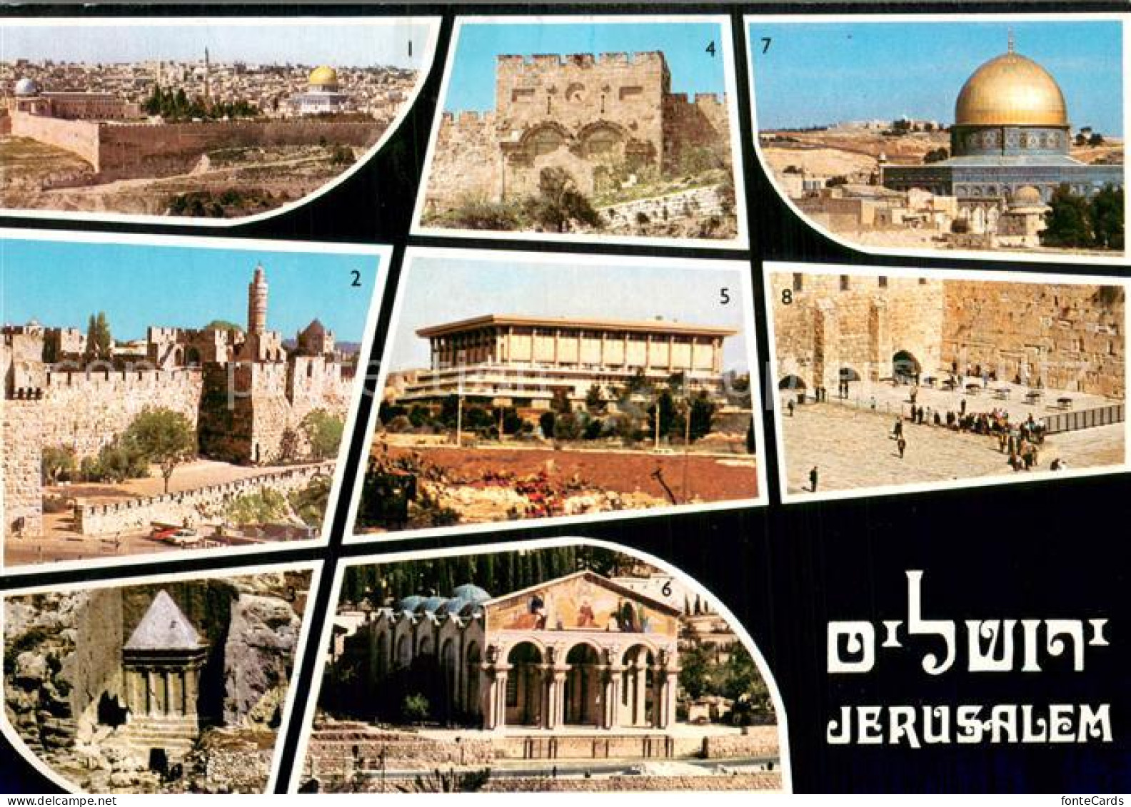73774573 Jerusalem Yerushalayim Stadtansichten Old City Kidron Valley Golden Gat - Israël