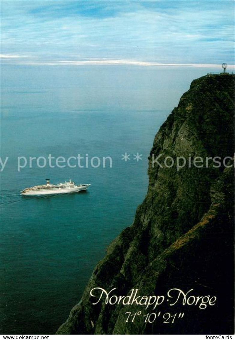 73774561 Nordkapp Nordkap Norge Kap An Der Insel Mageroya Felsplateau  - Norvège