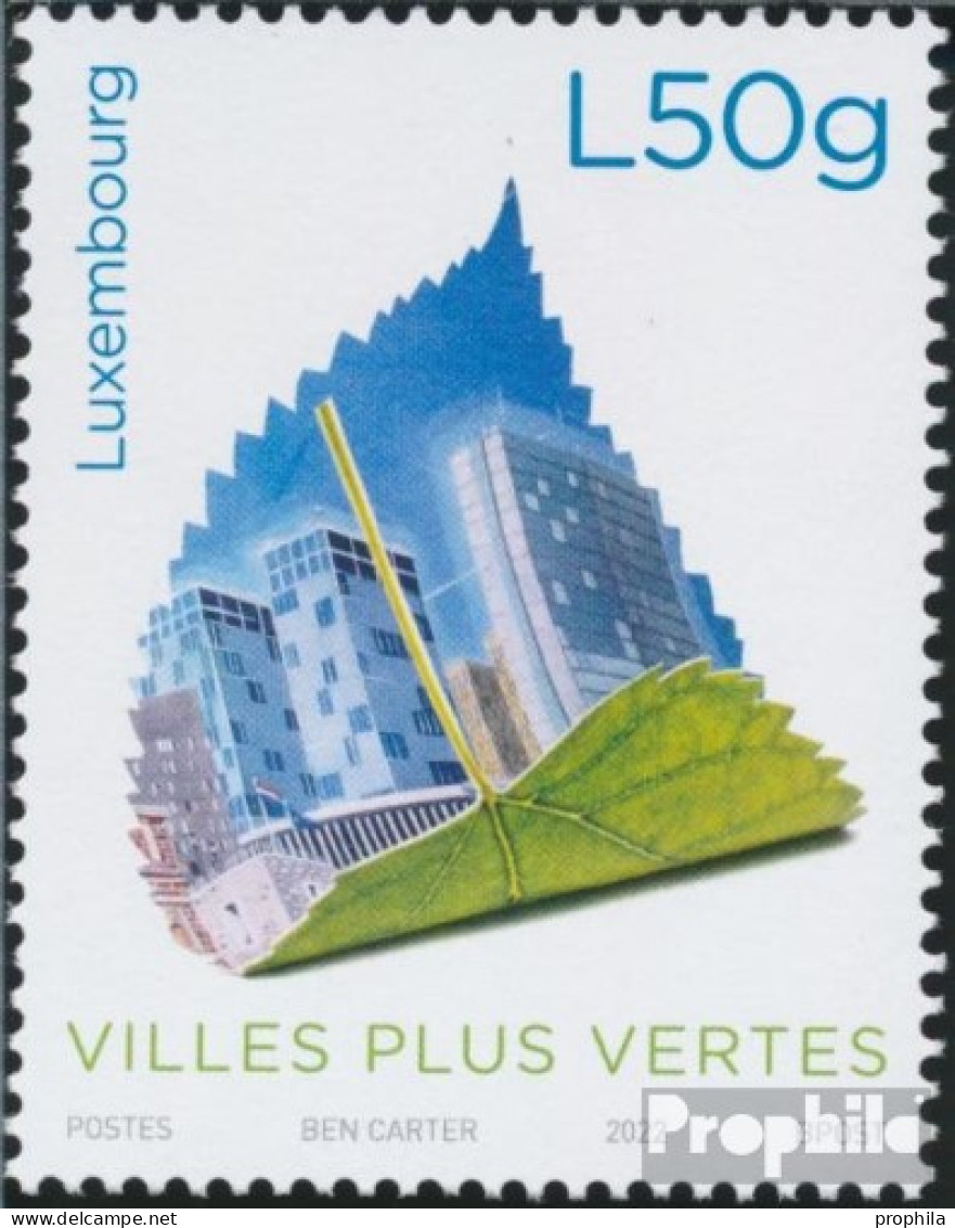 Luxemburg 2304 (kompl.Ausg.) Postfrisch 2022 Grüne Städte - Unused Stamps