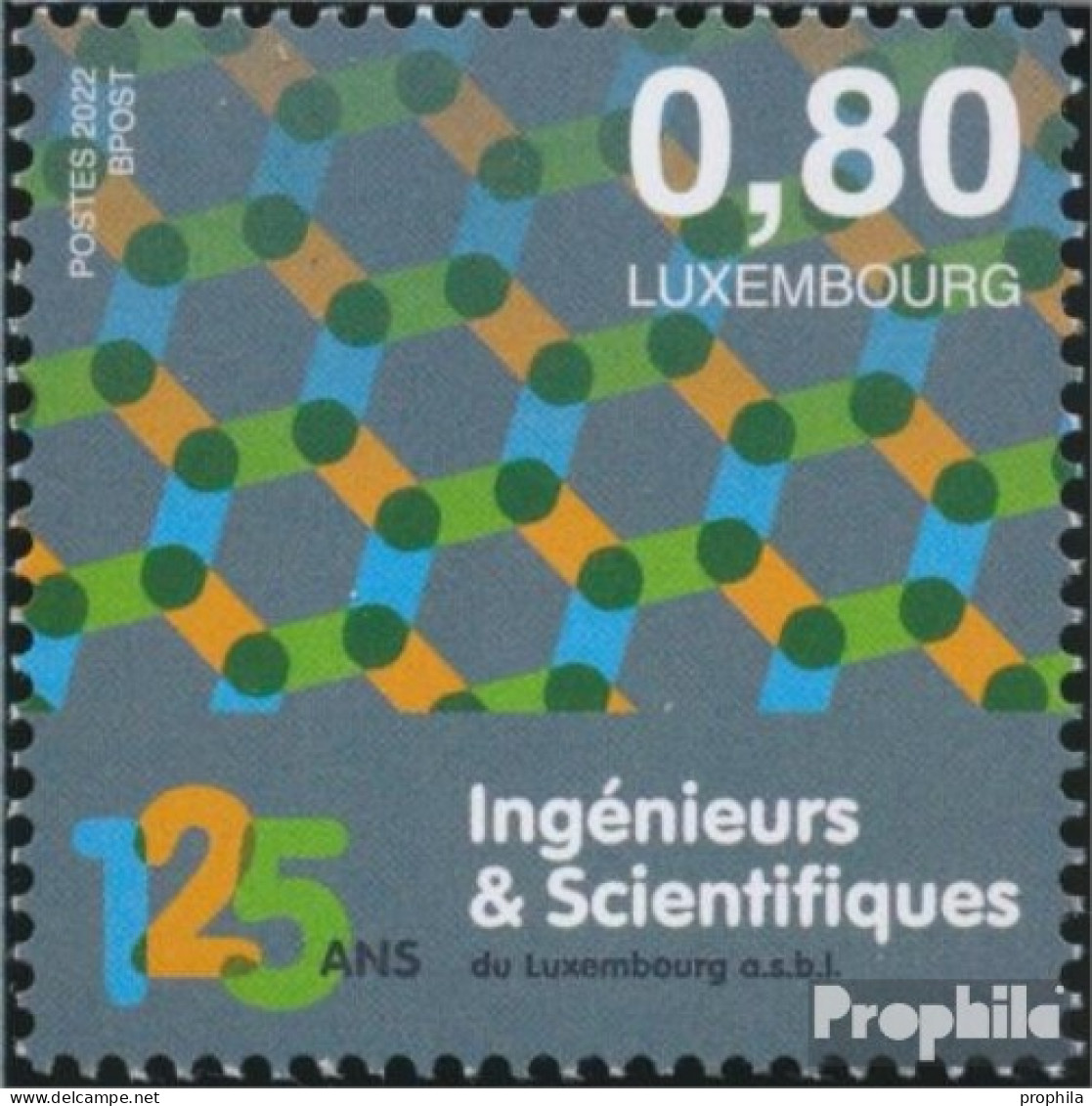 Luxemburg 2298 (kompl.Ausg.) Postfrisch 2022 Wissenschaft - Neufs