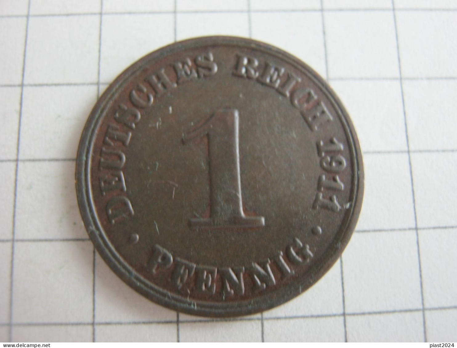 Germany 1 Pfennig 1911 A - 1 Pfennig