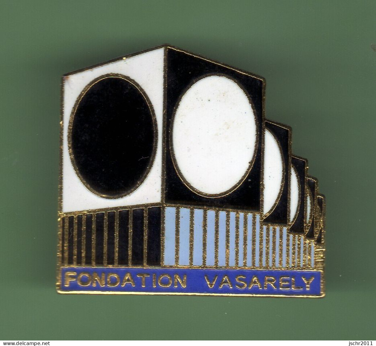 Pin's *** FONDATION VASARELY *** Signe WINNER *** WW04 - Celebrities