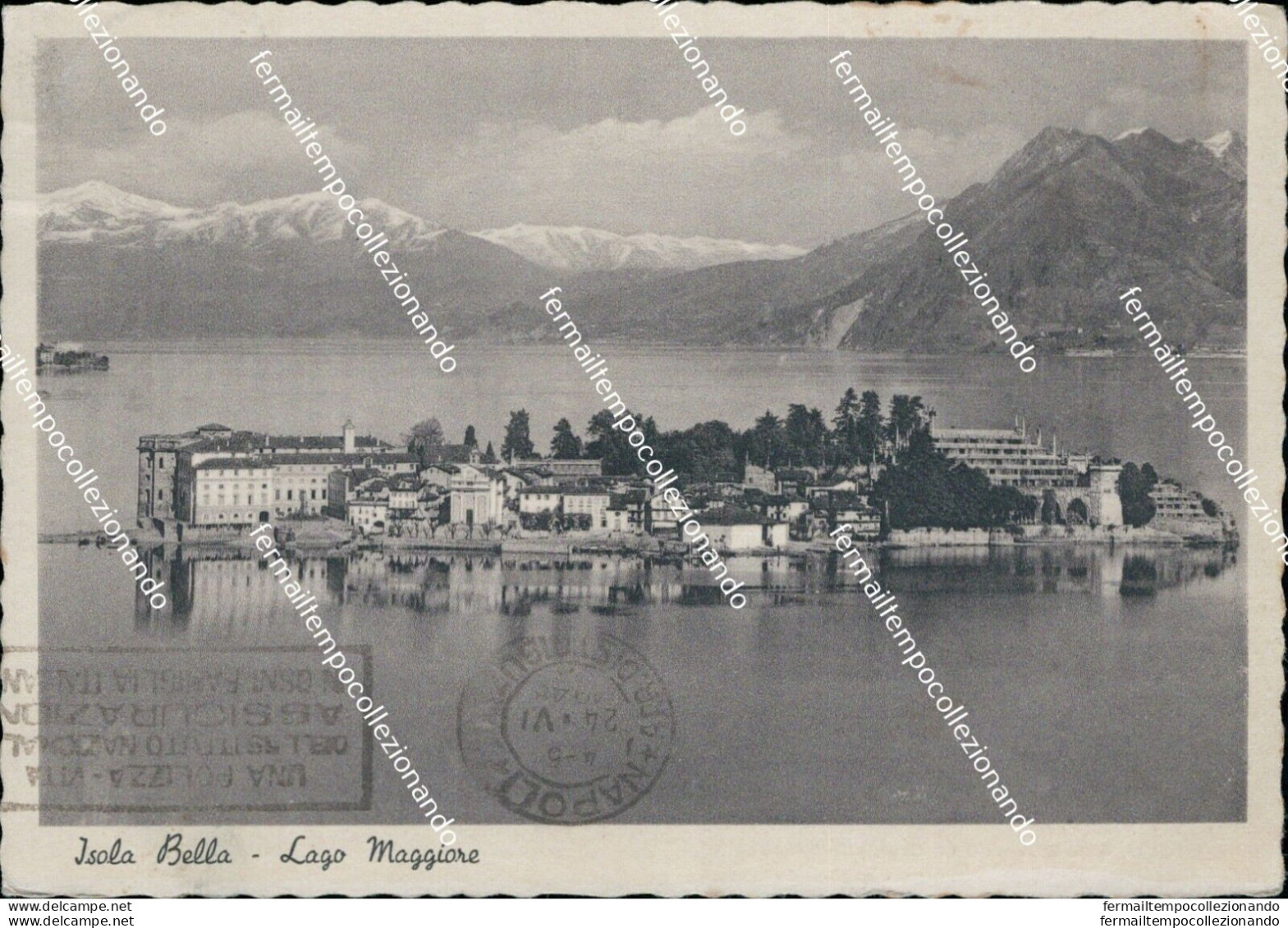 Bb202 Cartolina Isola Bella Lago Maggiore Verbania Piemonte - Biella