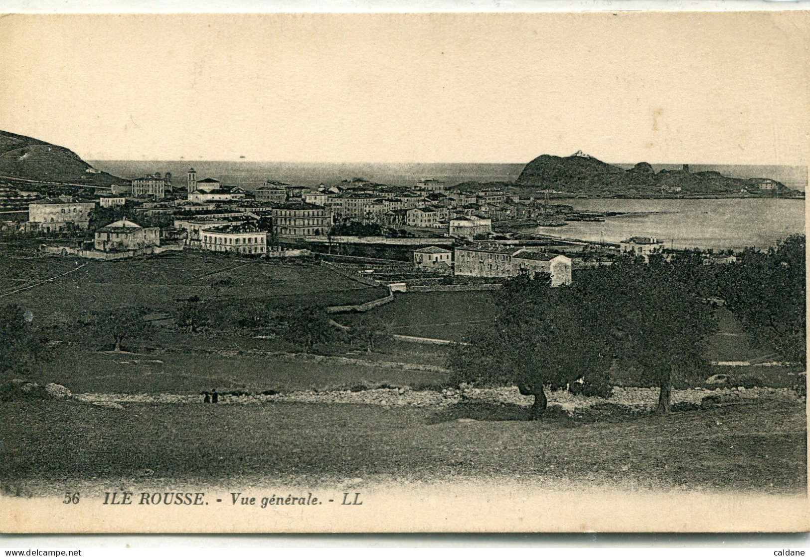 -2B - CORSE-  ILE. ROUSSE. -   Vue Generale - Autres & Non Classés