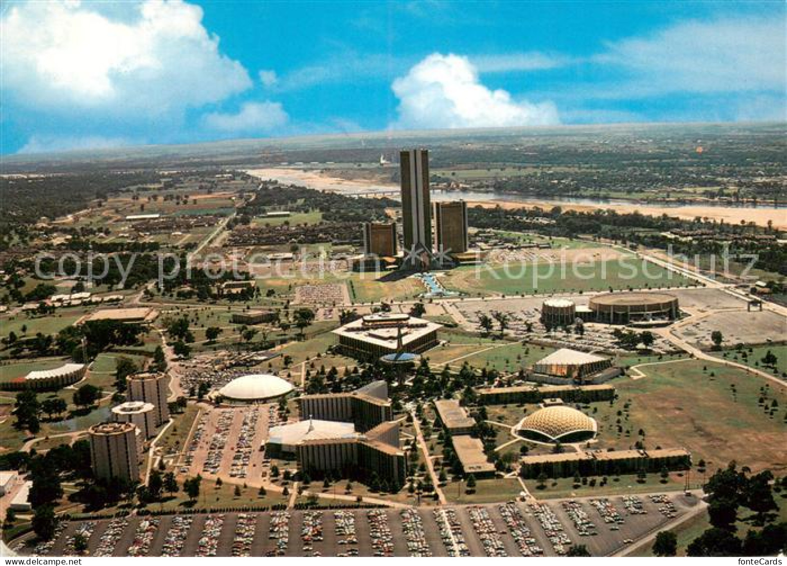 73773736 Tulsa_Oklahoma Fliegeraufnahme Oral Roberts University - Andere & Zonder Classificatie