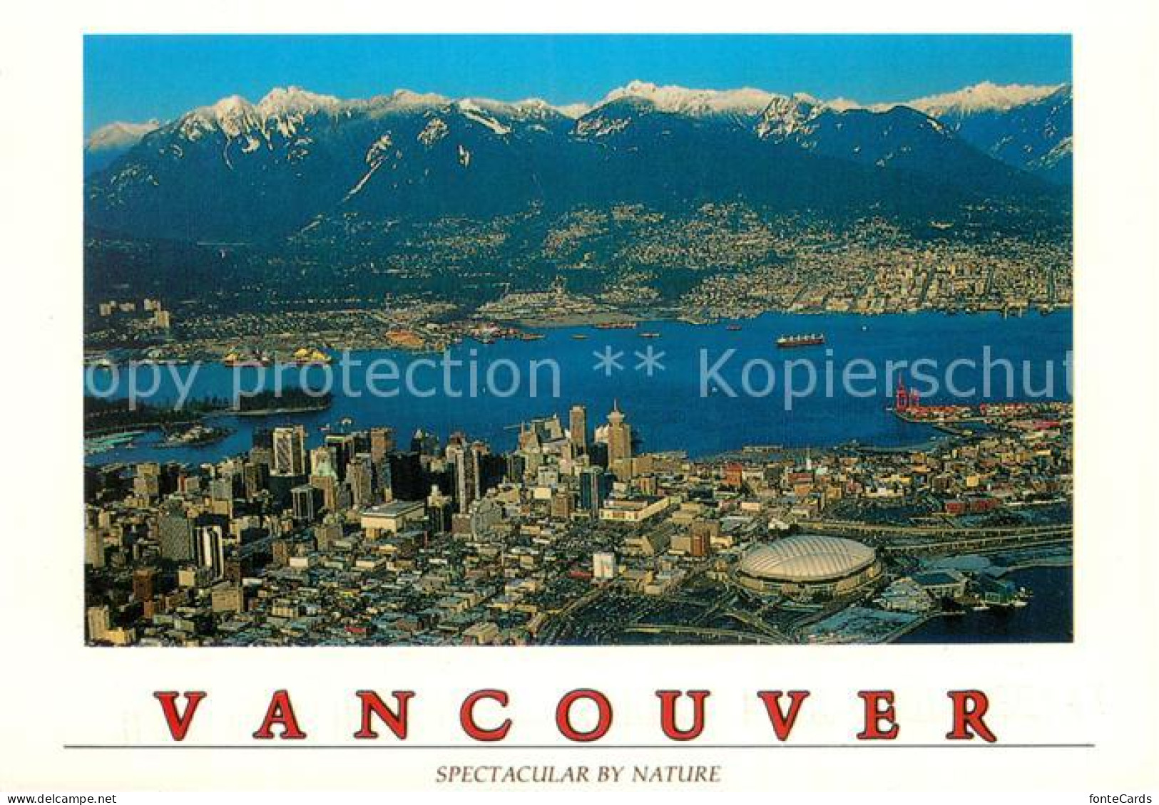73773707 Vancouver BC Canada Fliegeraufnahme Downtown Core BC-Place-Stadium - In - Non Classés
