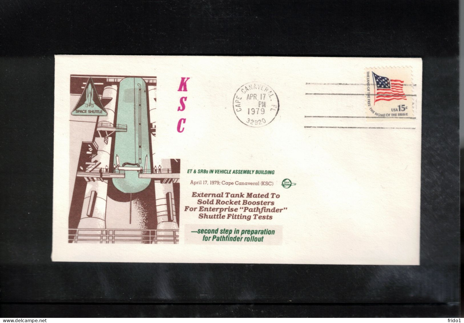 USA 1979 Space / Weltraum Space Shuttle Enterprise Interesting Cover - Etats-Unis