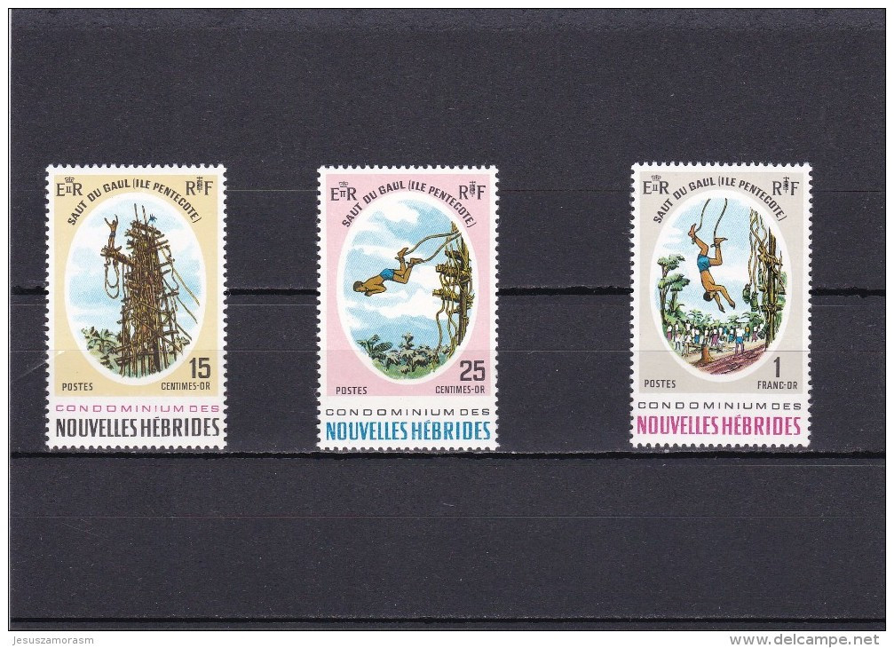 Nueva Hebrides Nº 286 Al 288 - Unused Stamps