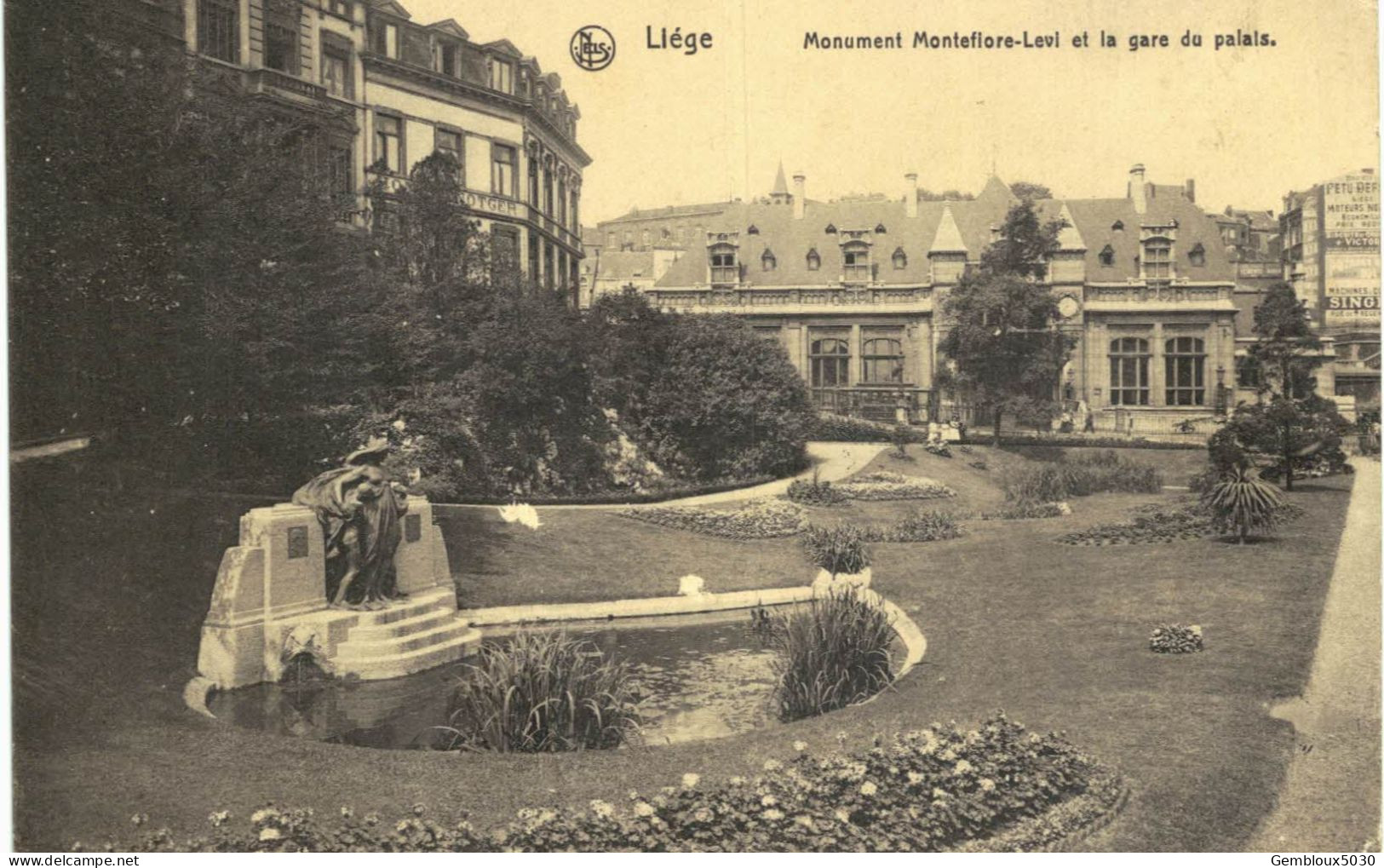 (01) Liège Ville lot de 10 cartes postales anciennes