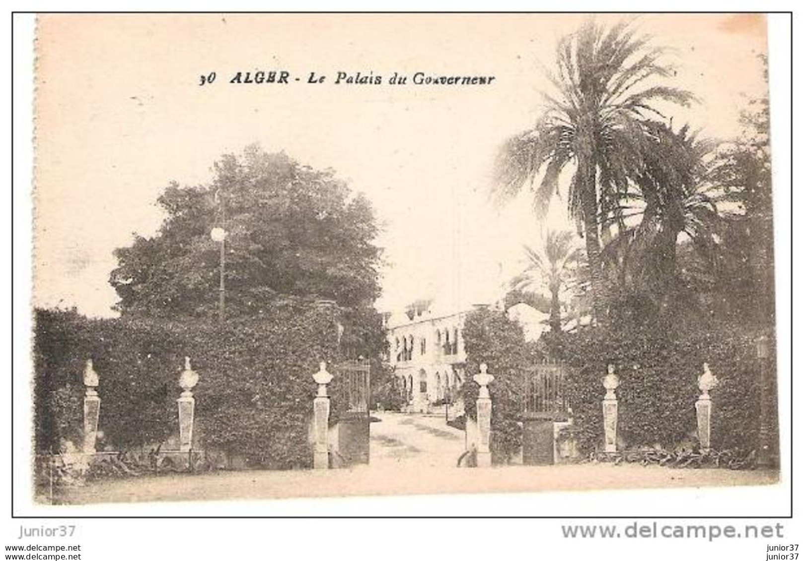 4 Cartes D'Algerie, Alger, - Sonstige & Ohne Zuordnung