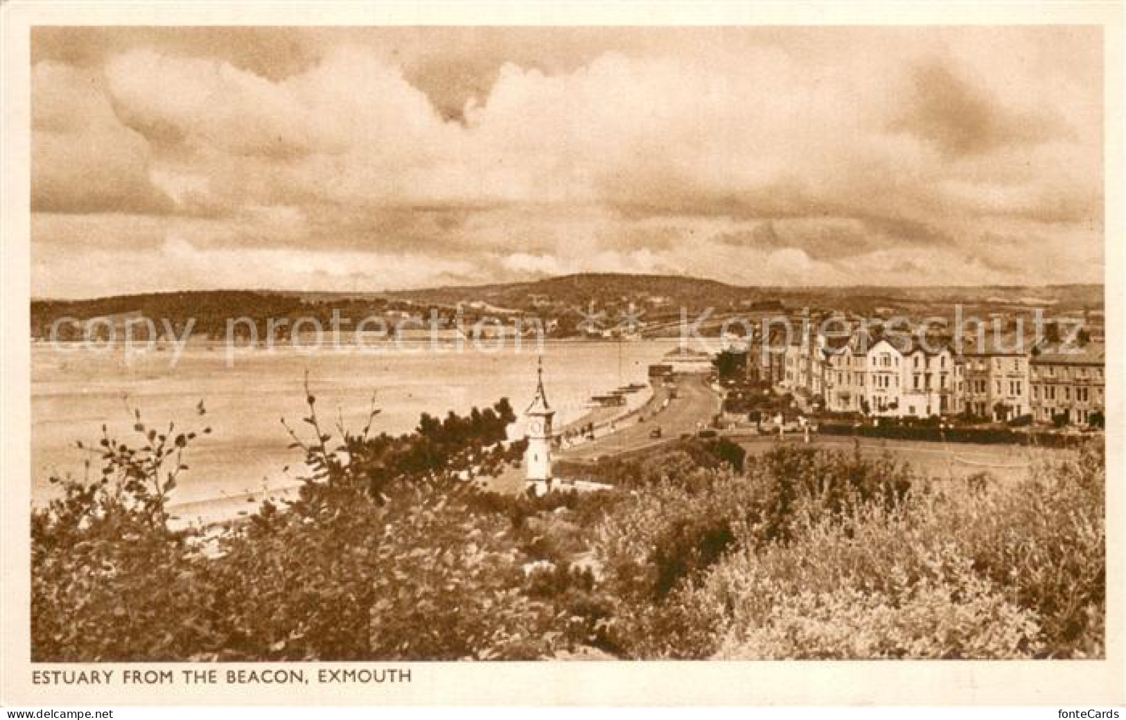 73762243 Exmouth Devon Estuary From The Beacon  - Altri & Non Classificati