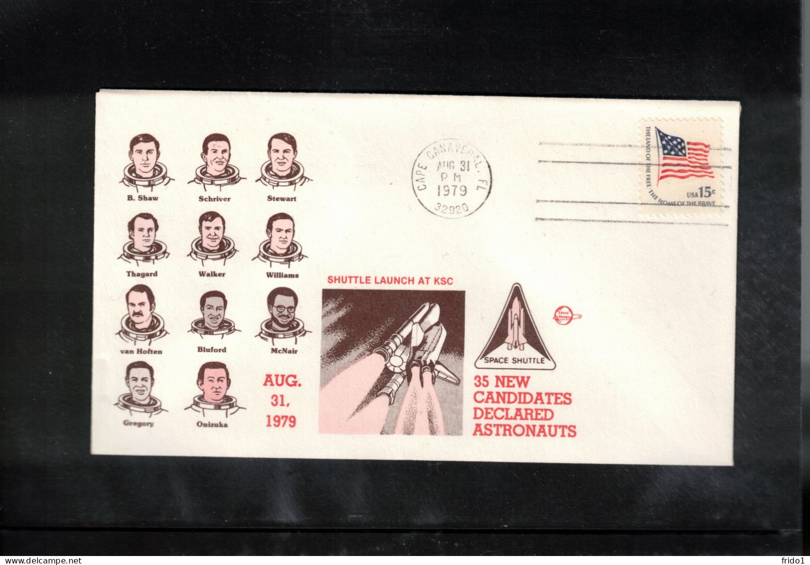 USA 1979 Space / Weltraum Space Shuttle - 35 New Candidates Interesting Cover - United States