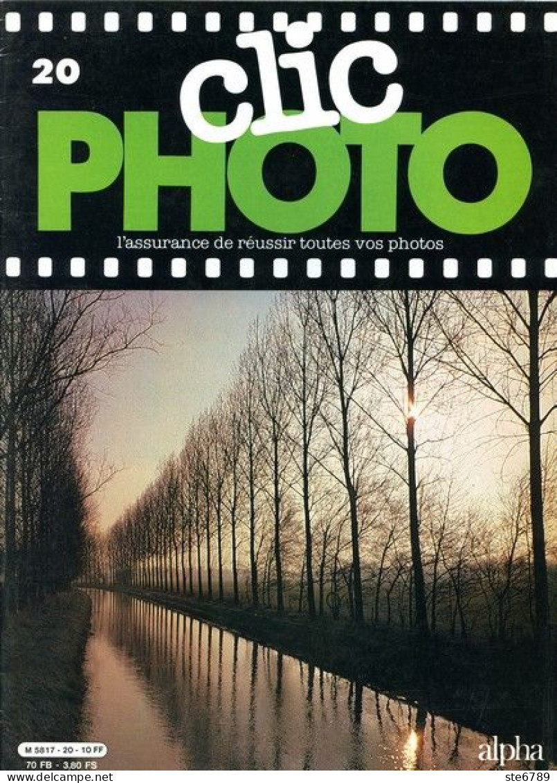 CLIC PHOTO N° 20 Revue Photographie Photographes Photos   - Fotografía
