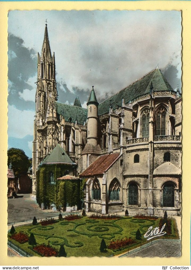 60. SENLIS - Cathédrale Notre-Dame / CPSM (voir Scan Recto/verso) - Senlis