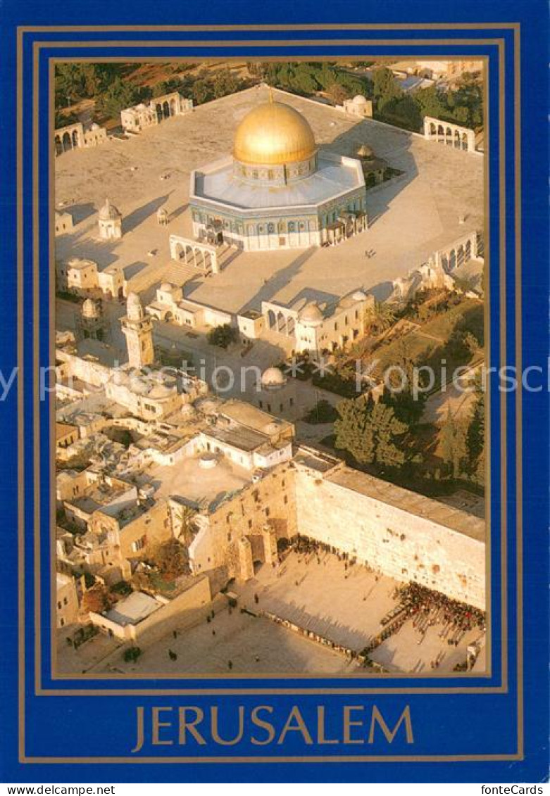 73761644 Jerusalem Yerushalayim The Temple Mount Air View Jerusalem Yerushalayim - Israël