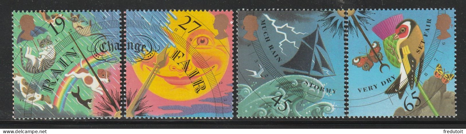 GRANDE BRETAGNE - N°2240/3 ** (2001) Le Temps - Unused Stamps