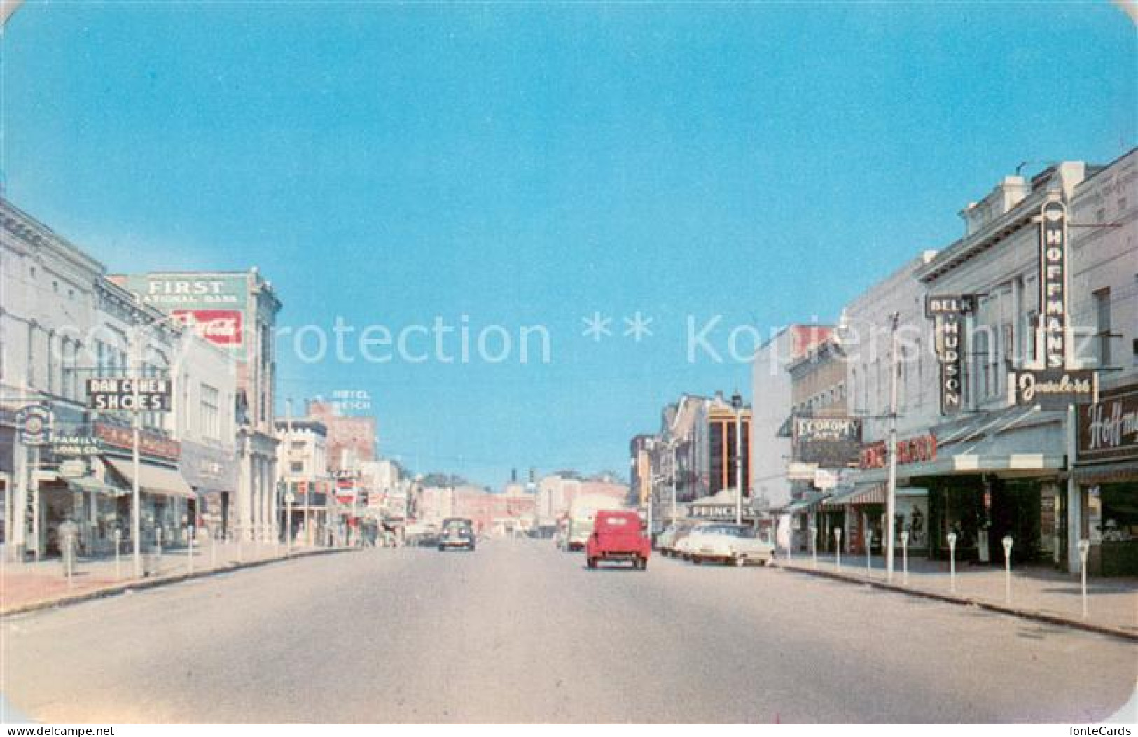 73761598 Gadsden_Alabama Broad Street Looking North - Other & Unclassified