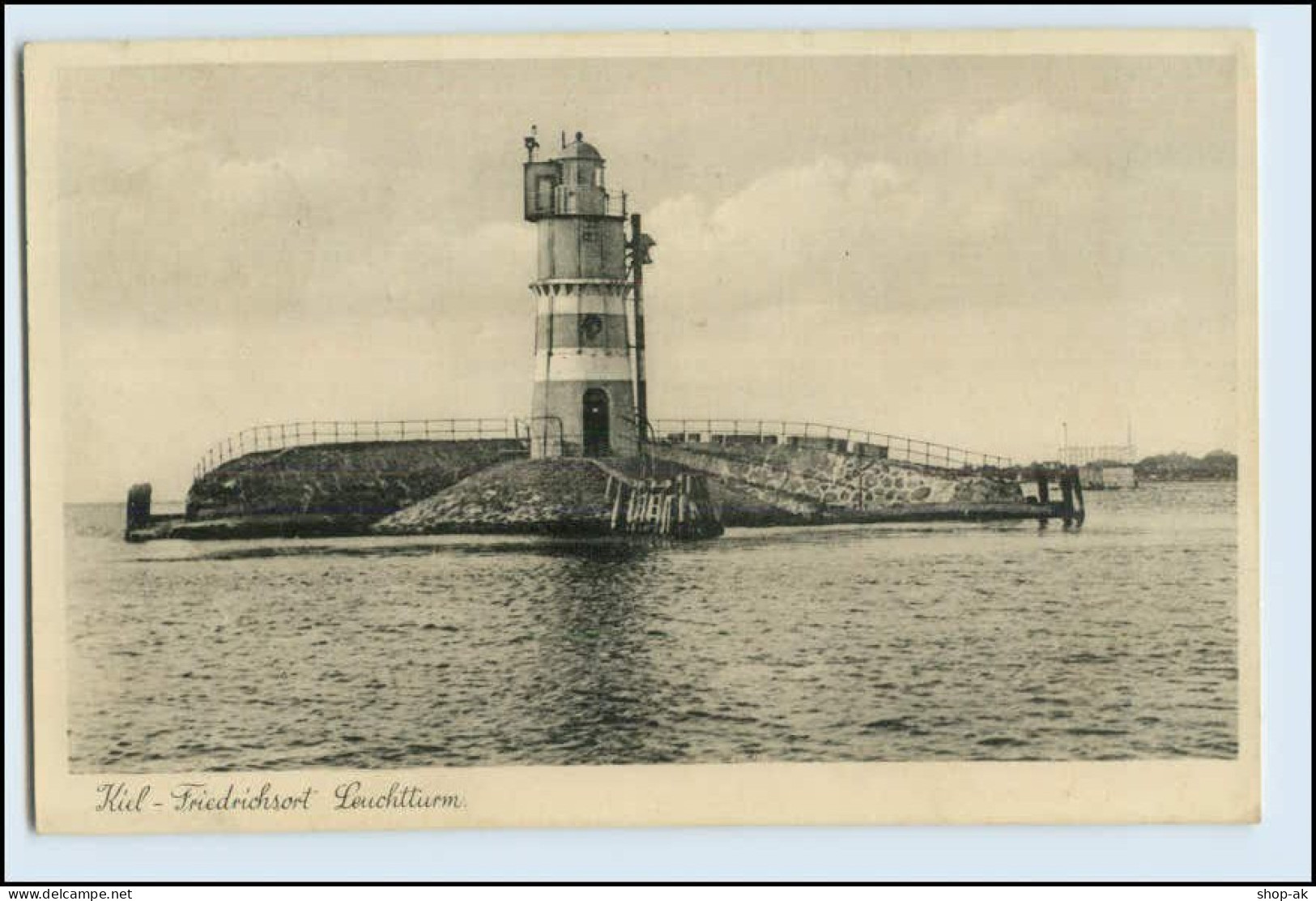 W5M28/ Kiel Friedrichsort Leuchtturm AK 1938 - Kiel