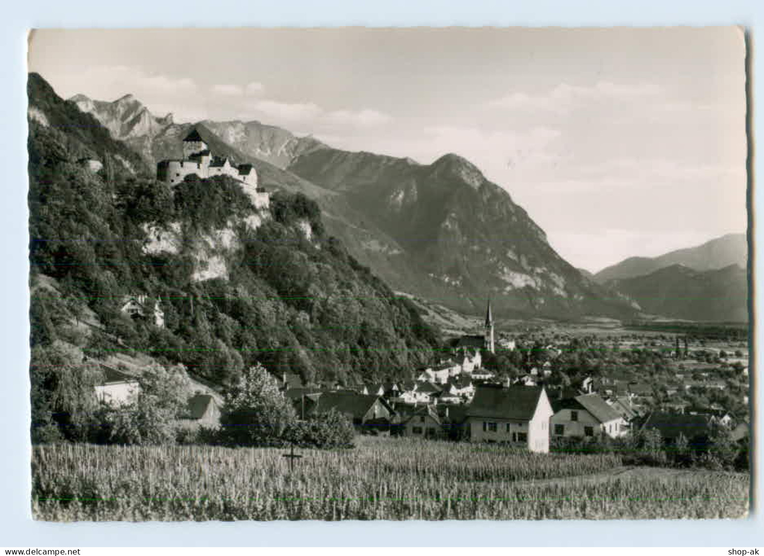 W9V48/ Vaduz Liechtenstein AK 1959 - Liechtenstein