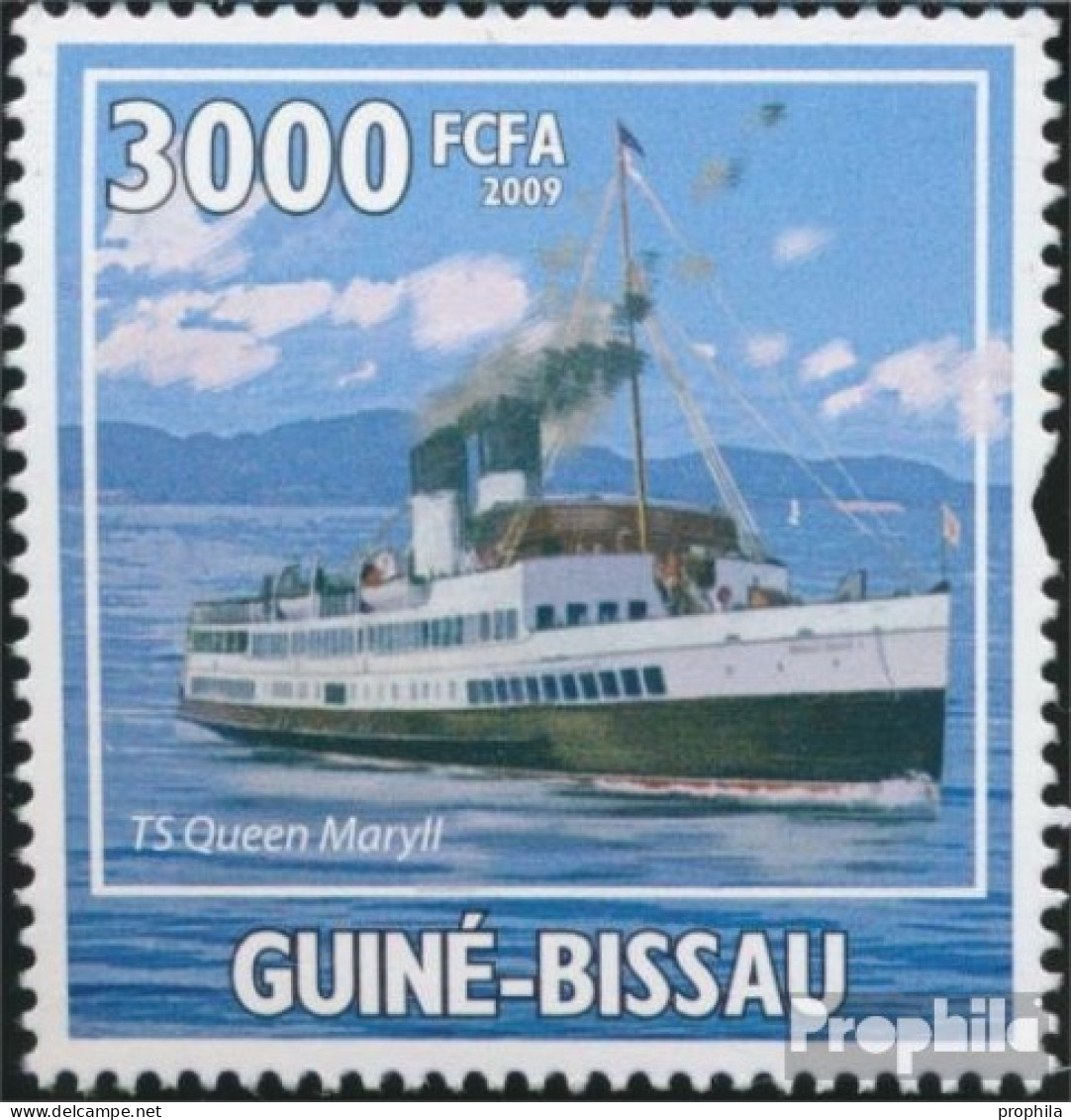 Guinea-Bissau 4526 (kompl. Ausgabe) Postfrisch 2009 Dampfschiffe - Guinea-Bissau