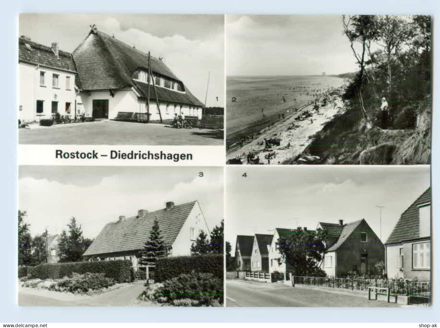 E642-18./ Rostock Diedrichshagen AK 1981 - Autres & Non Classés