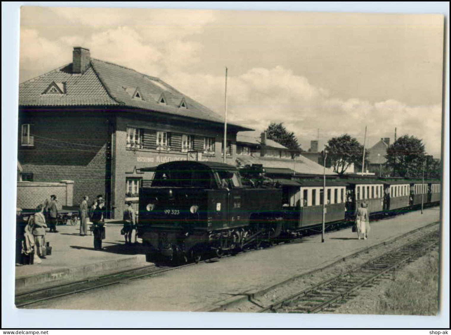 N4682-182./ Kühlungsborn Bahnhof Lokomotive Molly Foto AK 1963 - Autres & Non Classés