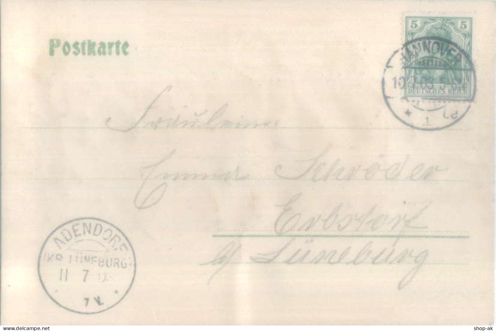 Y6800/ Hannover Provinzial-Museum Reliefkarte 1903 AK - Hannover