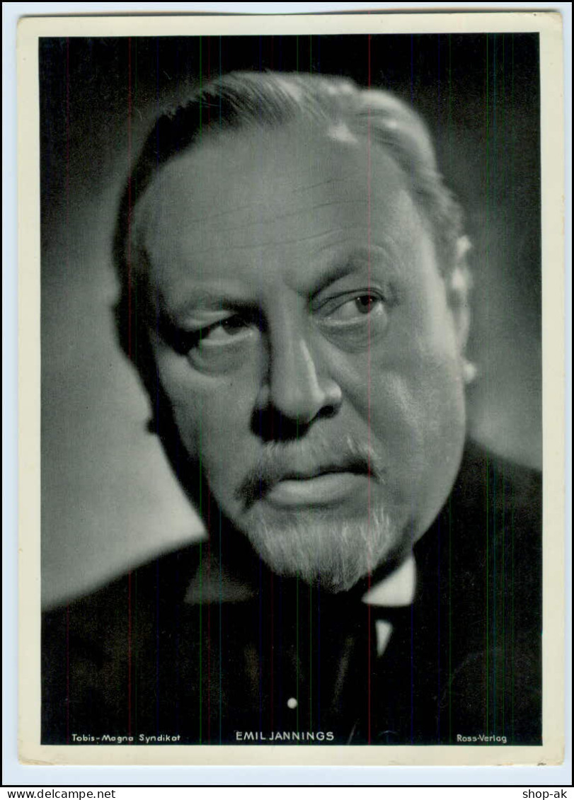 C664/ Emil Jannings Ross Bild 13 X 18 Cm Ca.1935 - Artistes