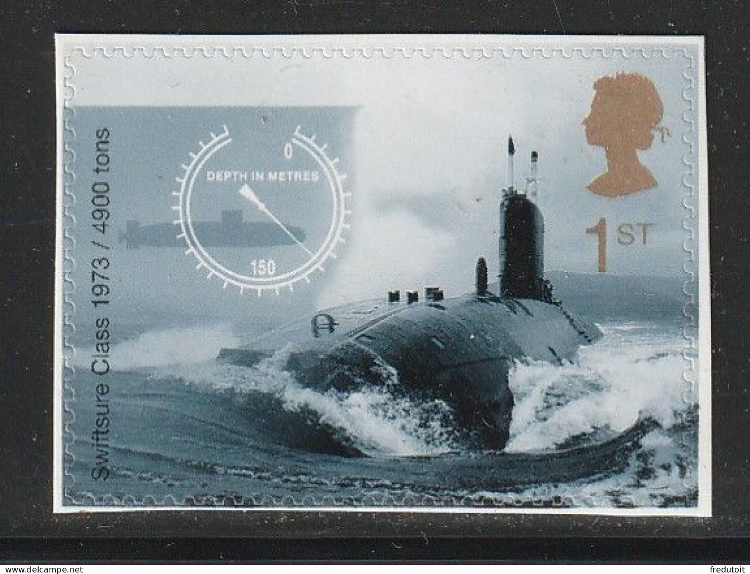 GRANDE BRETAGNE - N°2248 ** (2001) Royal Navy Submarine Service - Autoadhésif - - Ungebraucht