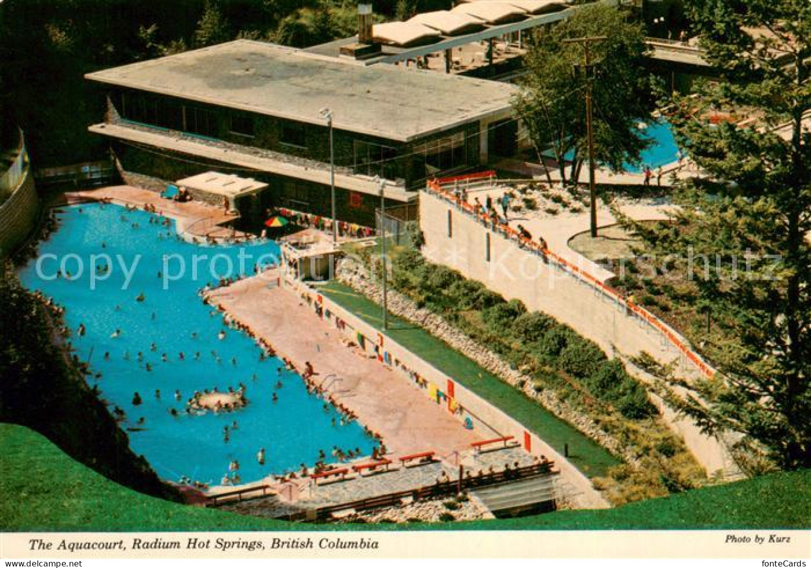 73728185 British Columbia The Aquacourt Radium Hot Springs Pool British Columbia - Non Classificati