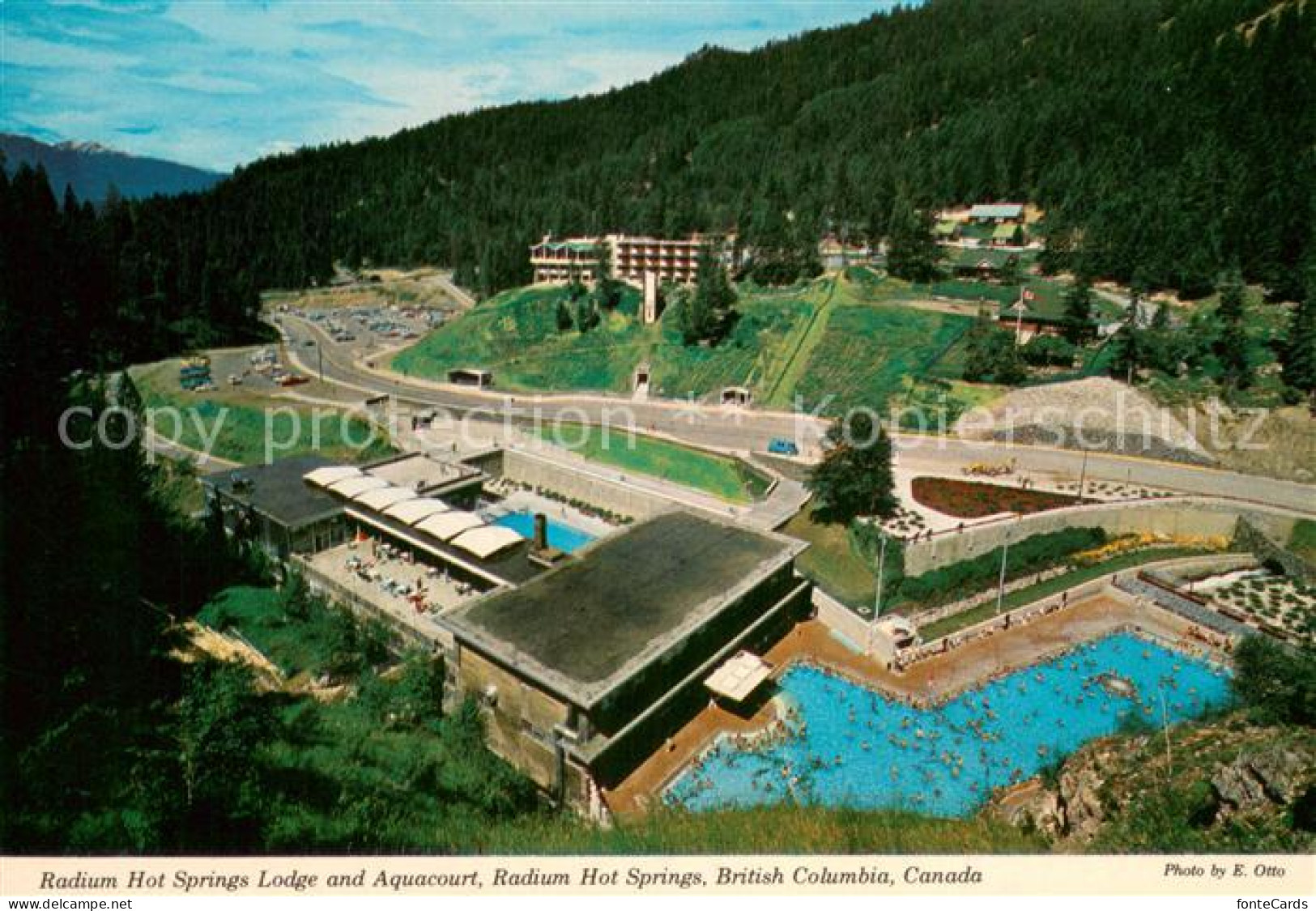 73728184 British Columbia Radium Hot Springs Lodge And Aquacourt British Columbi - Non Classificati