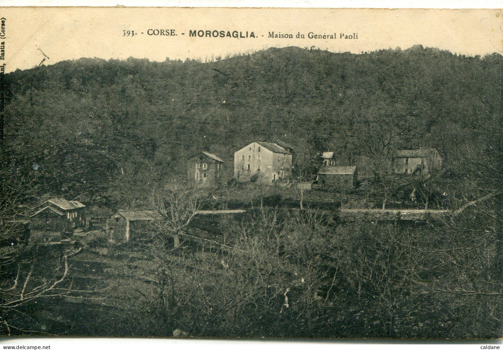 2B- CORSE -  MOROSAGLIA          Collection S.Damiani, Bastia - Autres & Non Classés