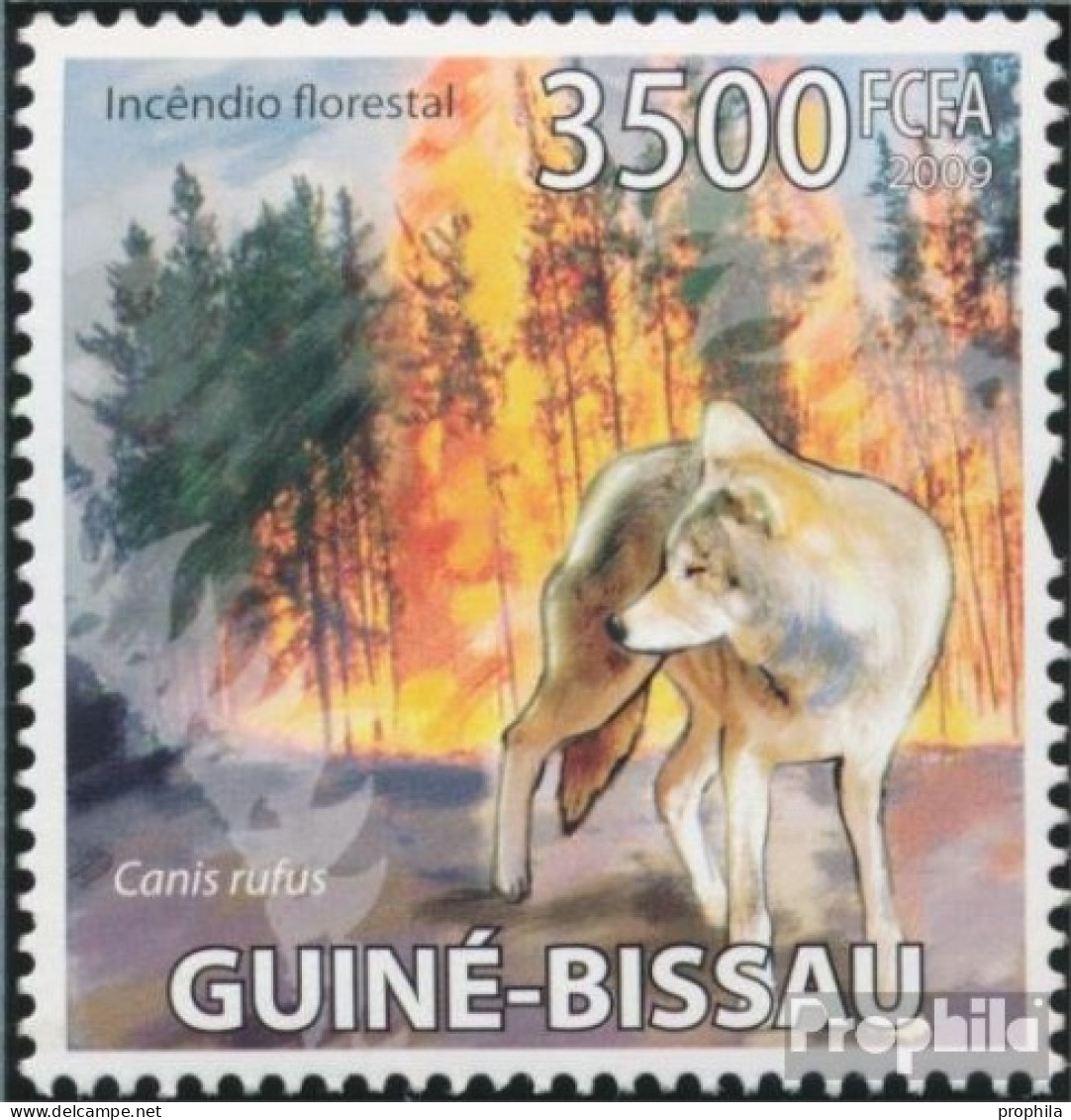 Guinea-Bissau 4425 (kompl. Ausgabe) Postfrisch 2009 Gefährdete Tiere - Guinée-Bissau