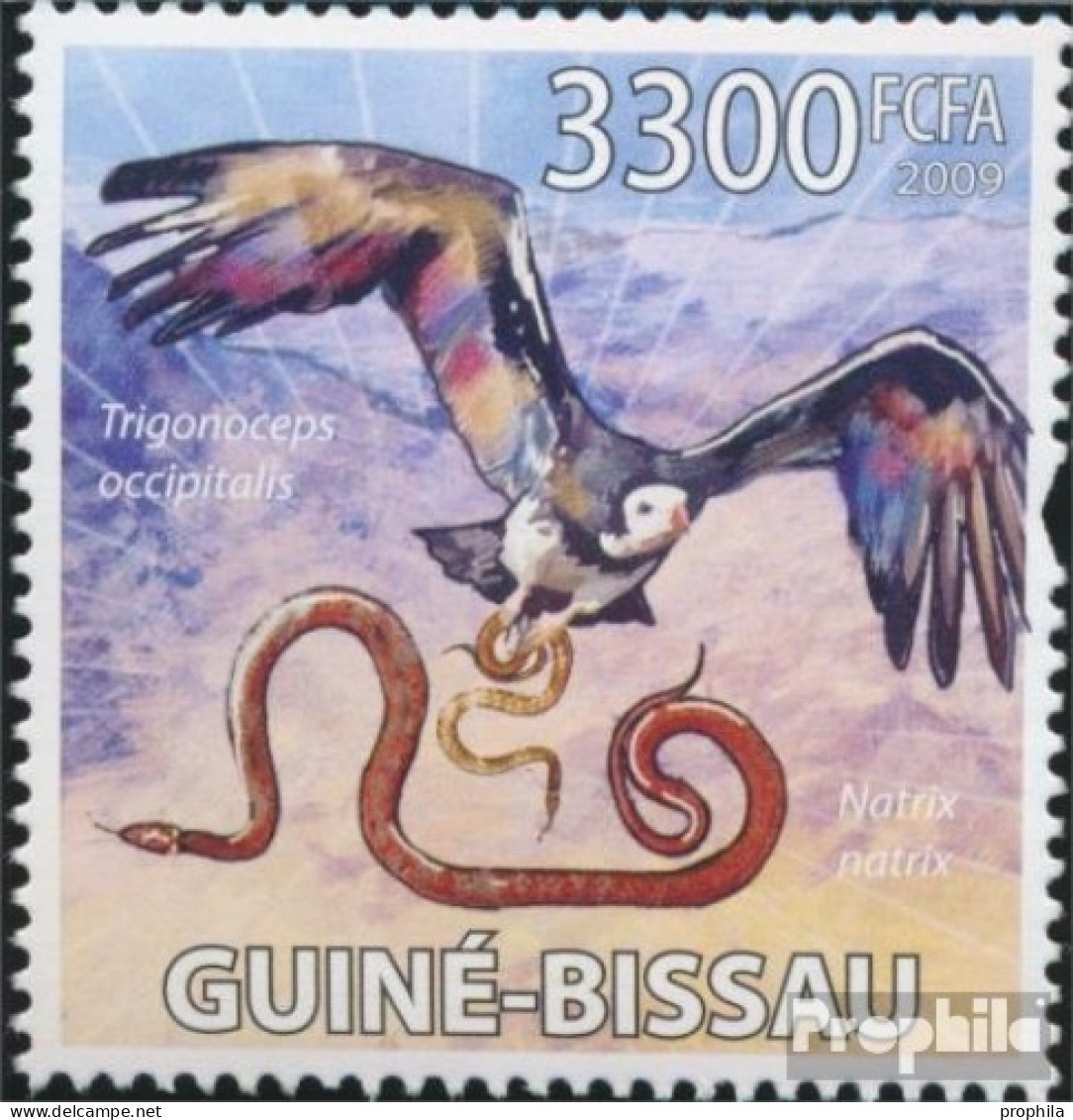 Guinea-Bissau 4419 (kompl. Ausgabe) Postfrisch 2009 Afrikanische Greifvögel - Guinée-Bissau