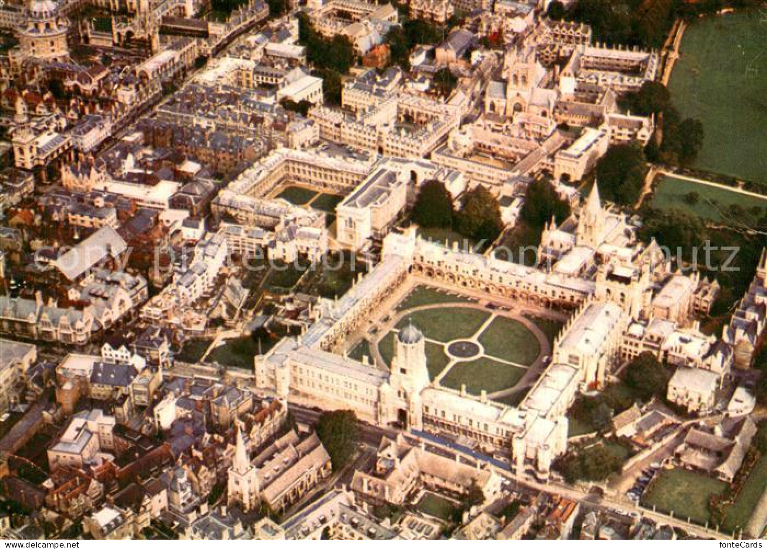 73721061 Oxford Oxfordshire Christ Church Aerial View Oxford Oxfordshire - Autres & Non Classés