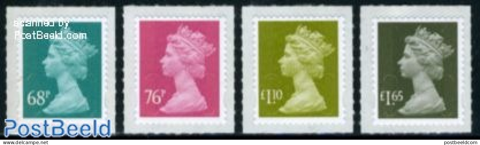 Great Britain 2011 Definitives 4v S-a, Mint NH - Neufs