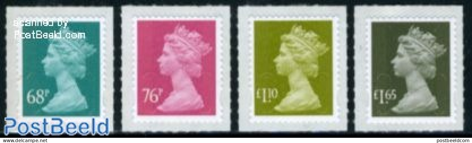 Great Britain 2011 Definitives 4v S-a, Mint NH - Ongebruikt