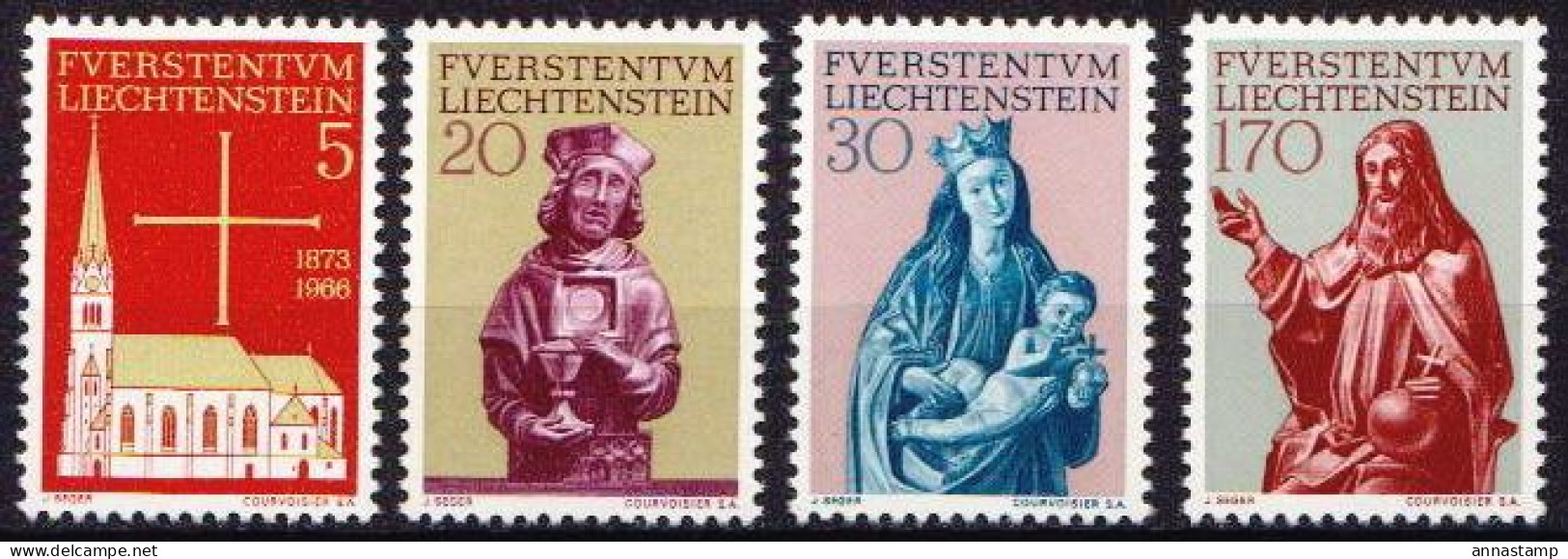 Liechtenstein MNH Set - Escultura