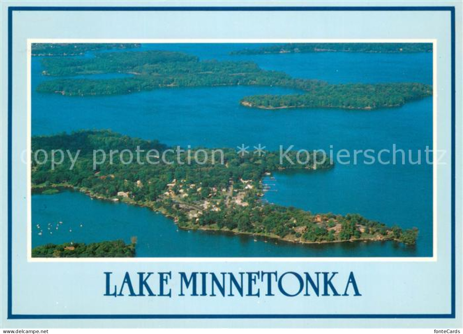 73718972 Minneapolis_Minnesota Lake Minnetonka Air View - Sonstige & Ohne Zuordnung