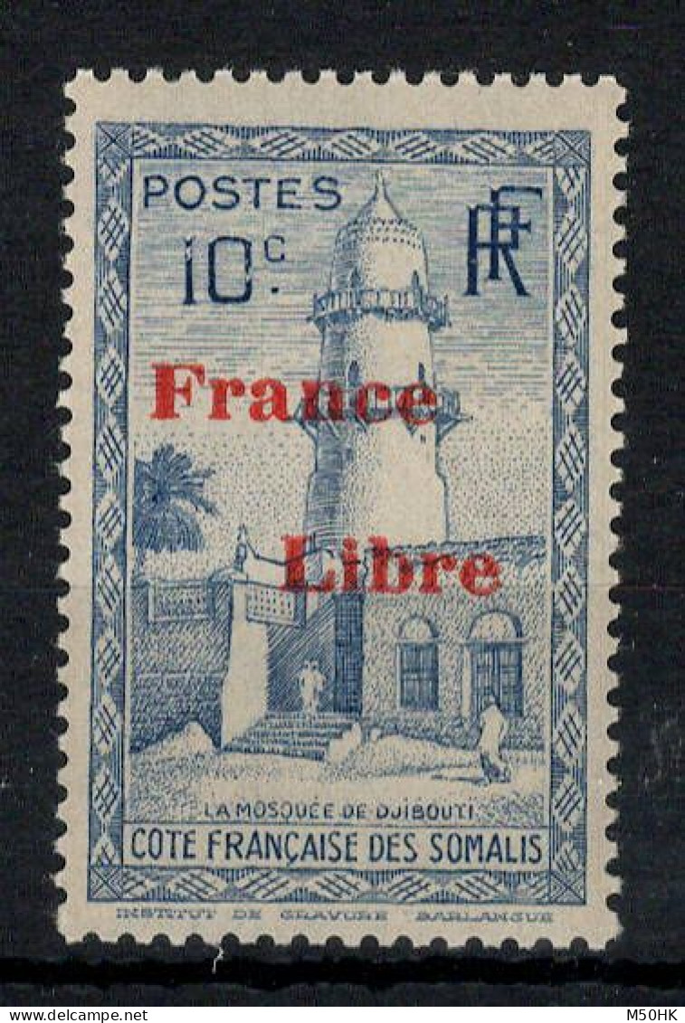 Cote Des Somalis - France Libre - YV 208 N** MNH Luxe - Unused Stamps
