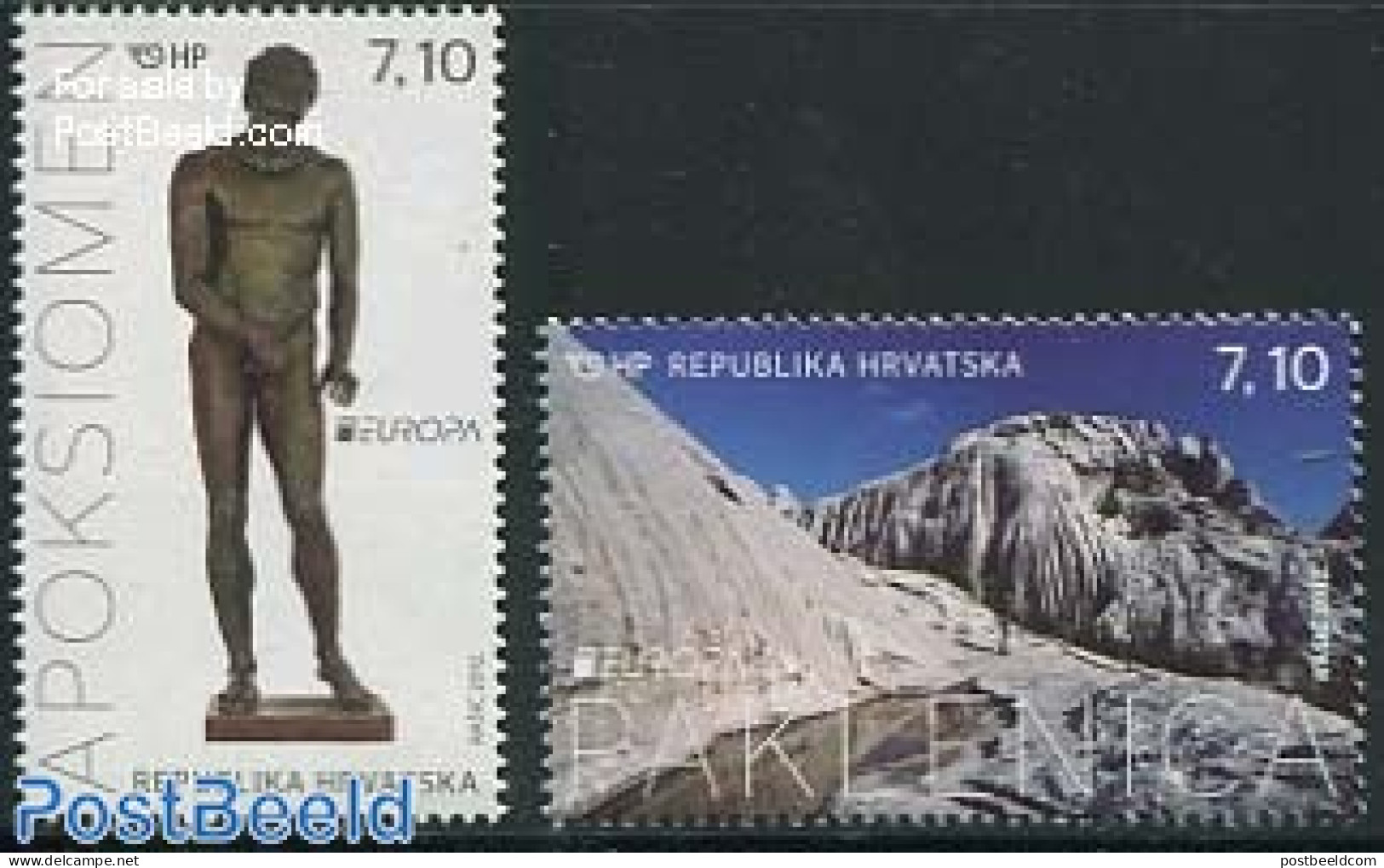 Croatia 2012 Europe, Visit Croatia 2v, Mint NH, History - Sport - Various - Europa (cept) - Mountains & Mountain Climb.. - Klimmen