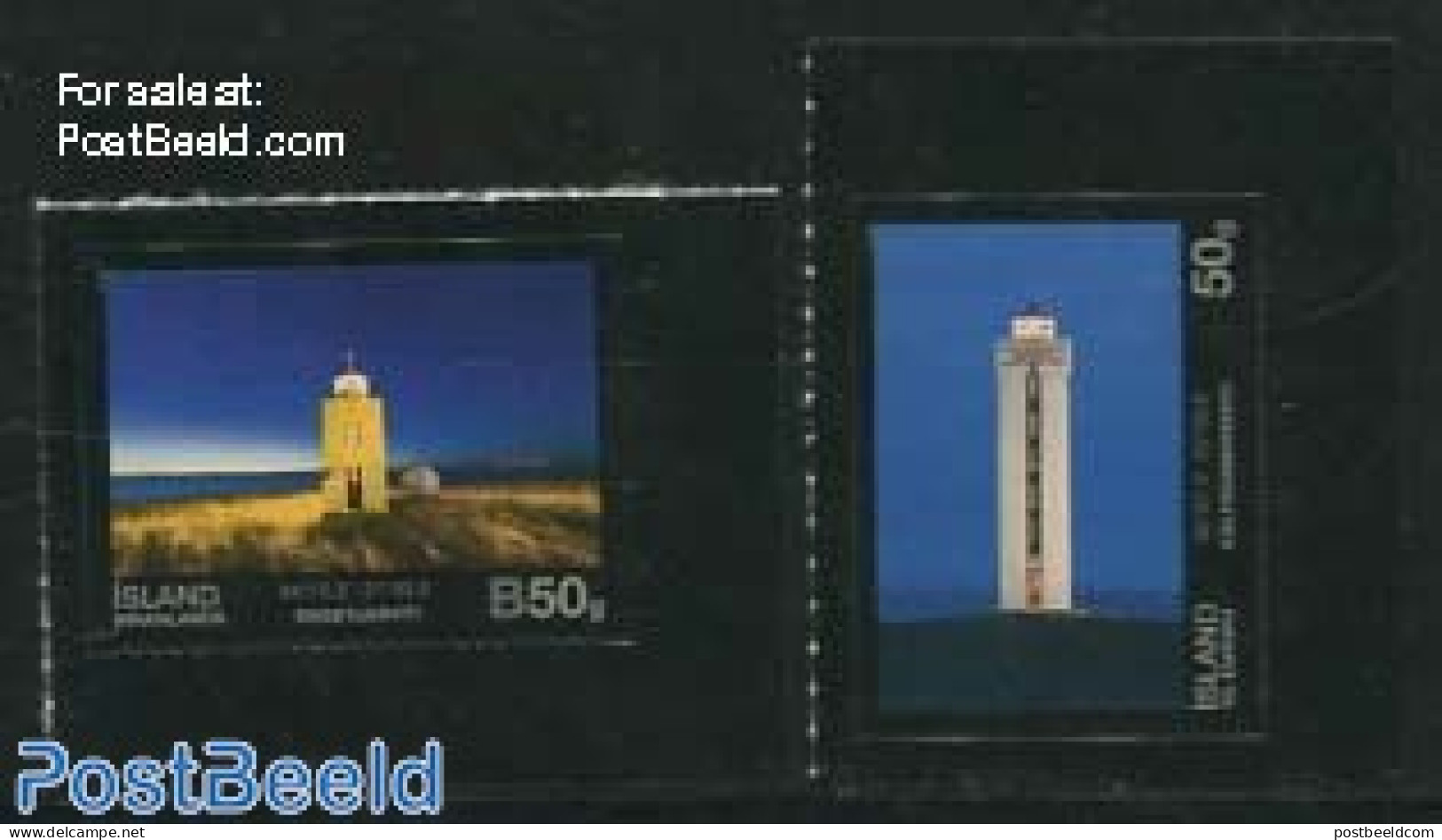 Iceland 2012 Lighthouses 2v S-a, Mint NH, Various - Lighthouses & Safety At Sea - Nuevos